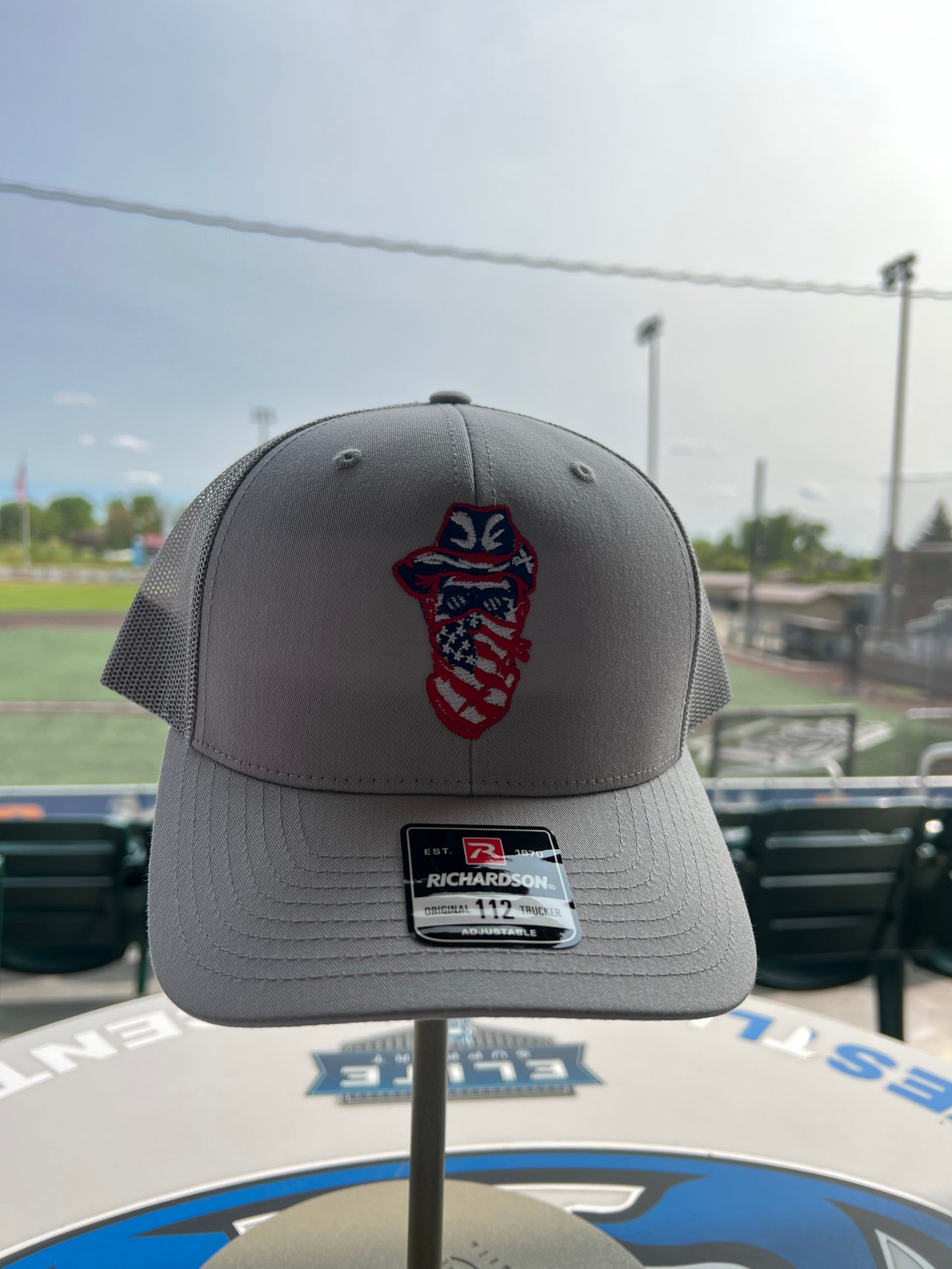 Grey Outlaw Teddy Cap