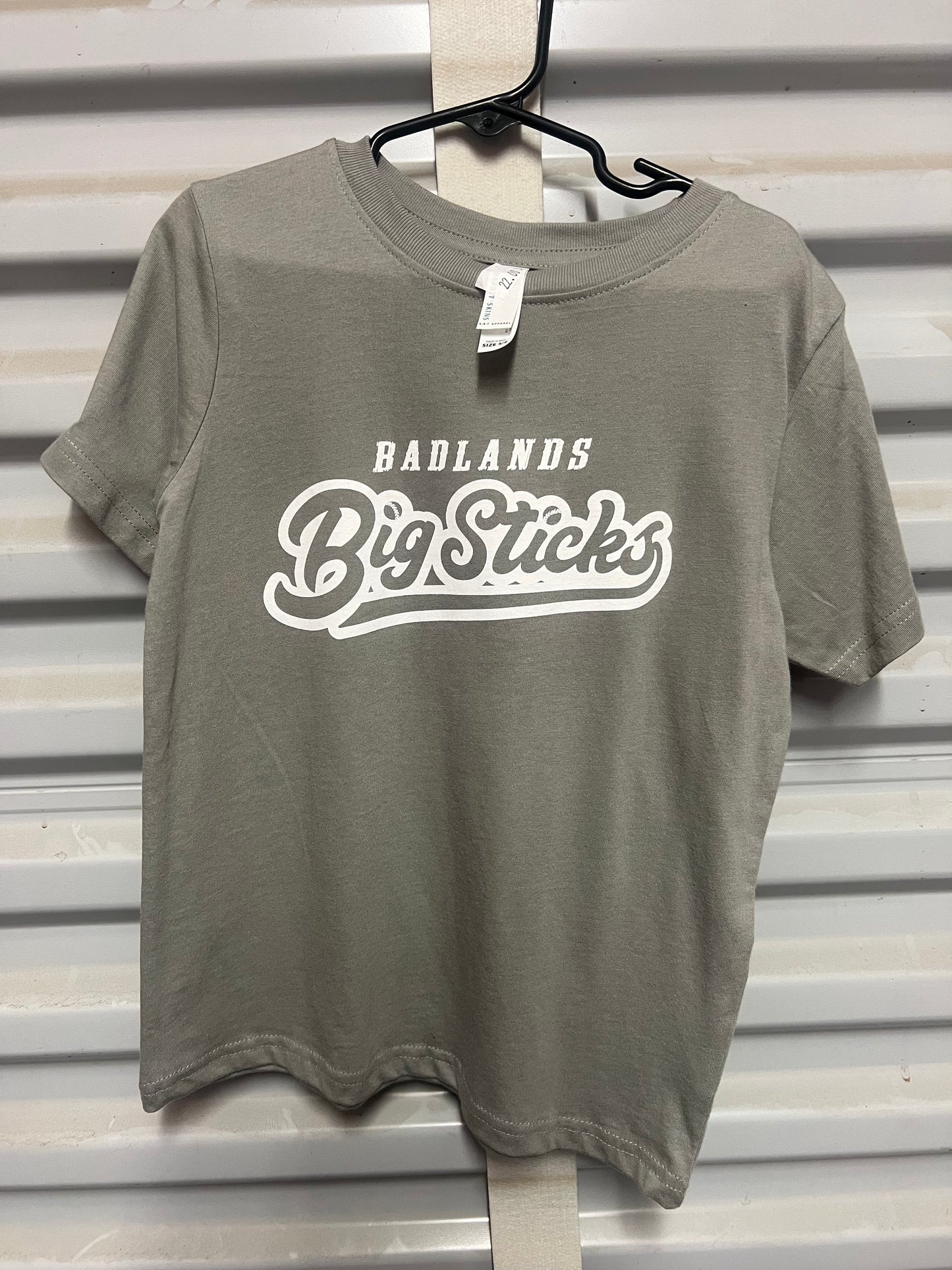 Adult Light Gray Script T