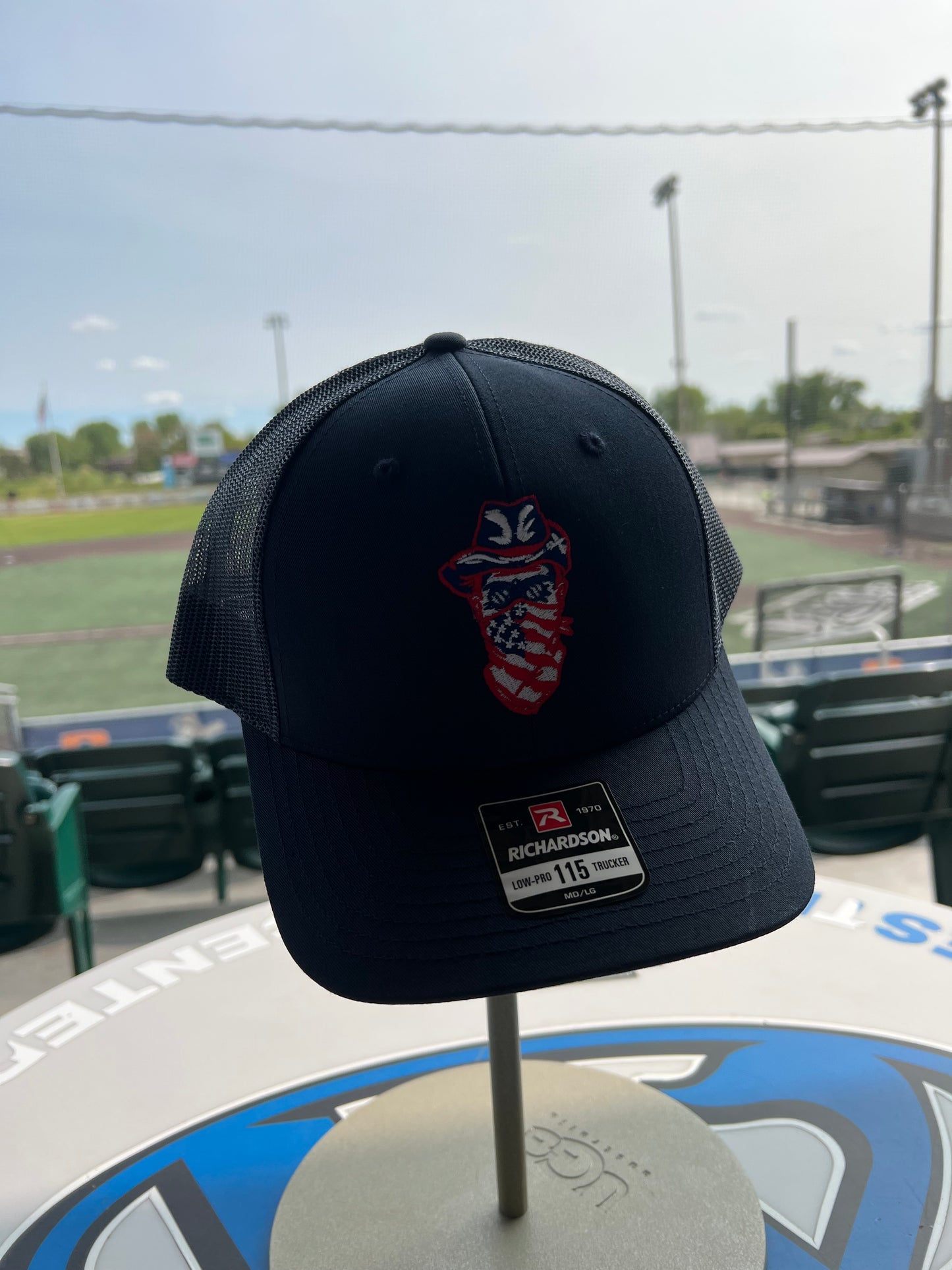 Blue Outlaw Teddy Cap