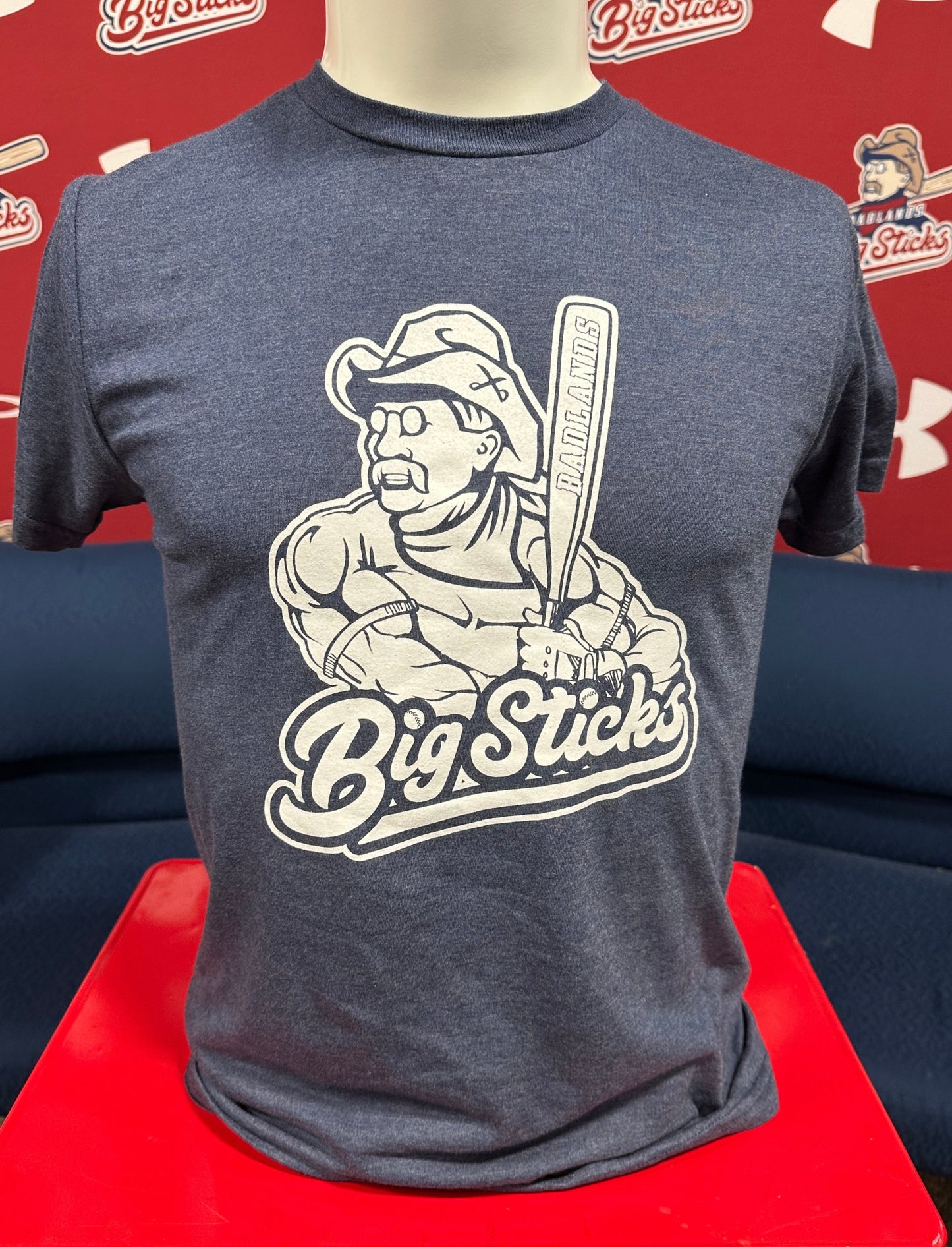 Toddler Navy Muscle Teddy T