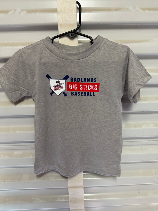 Toddler Gray Home Plate T
