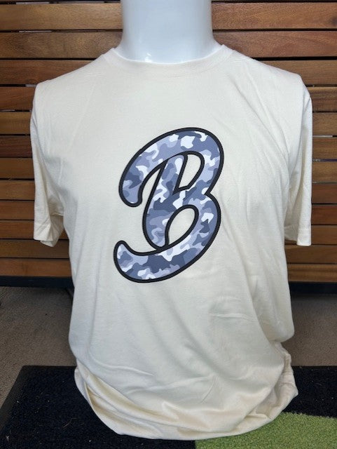 Adult Cream Camo B T-Shirt