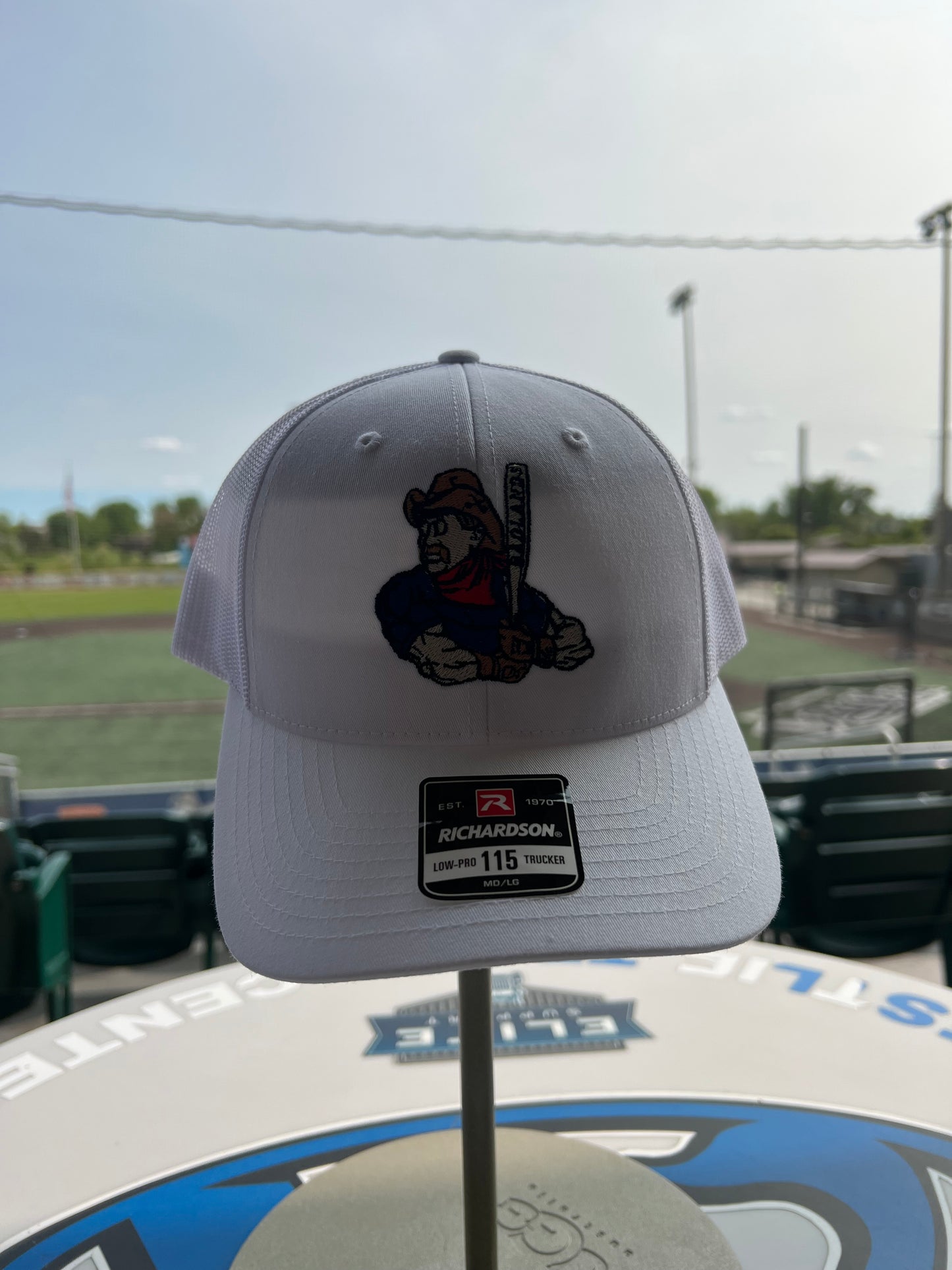 White Muscle Teddy Cap