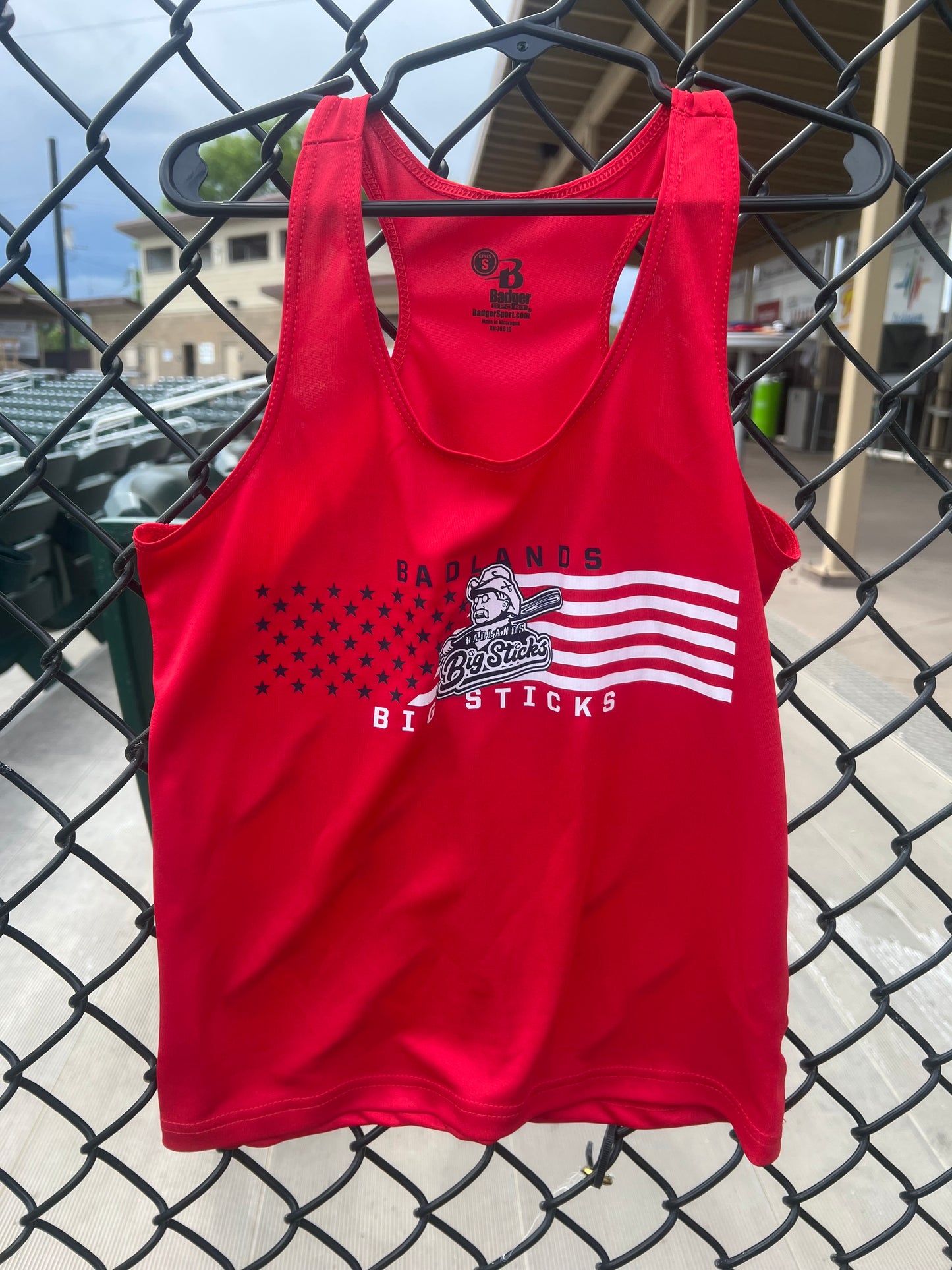 Youth Red Flag Racerback Tank