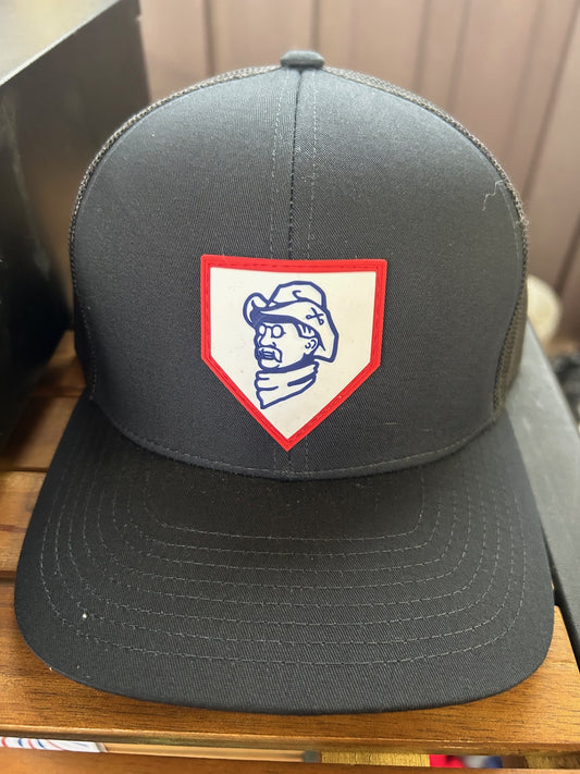 Navy Homeplate Teddy Snapback